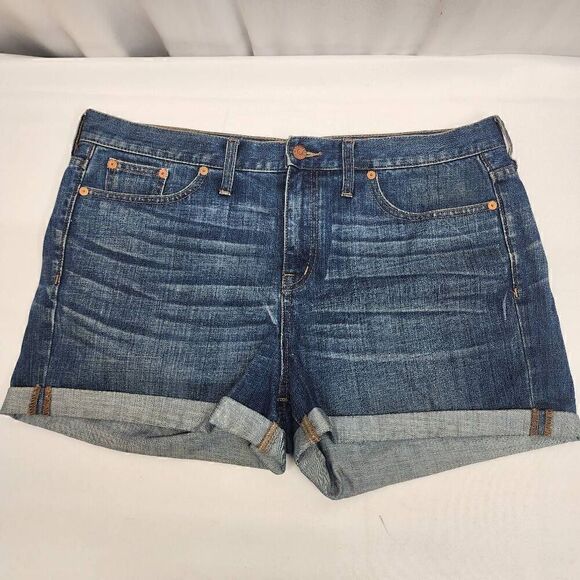 Madewell Pants - Madewell High Rise Denim Shorts Size 32 H6